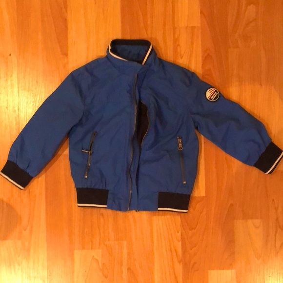 LIGHT BLUE WINDBREAKER TYPE JACKET INFANT - Picture 1 of 3
